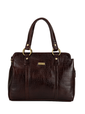 Genuine leather top-handle shoulder bag for women by TANN IN