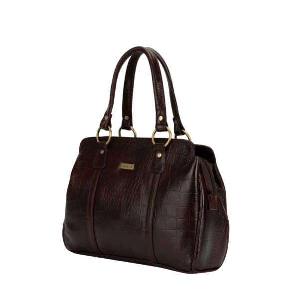 Women’s Genuine Leather Top-Handle Tote Bag