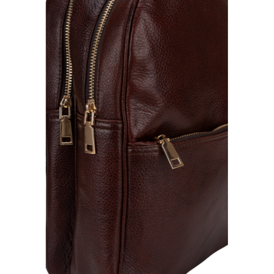 TANN IN Genuine Leather Statement Backpack