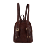 TANN IN Genuine Leather Statement Backpack