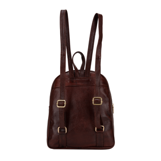 TANN IN Genuine Leather Statement Backpack