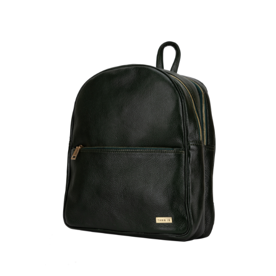 TANN IN Genuine Leather Statement Backpack