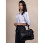 Women’s Genuine Leather Top-Handle Tote Bag