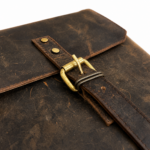 TANN IN Handcrafted Genuine Leather Hunter Roll-Top Backpack