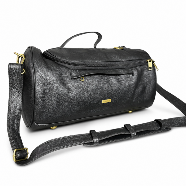 TANN IN Genuine Leather Gym Duffel Bag – Small & Large