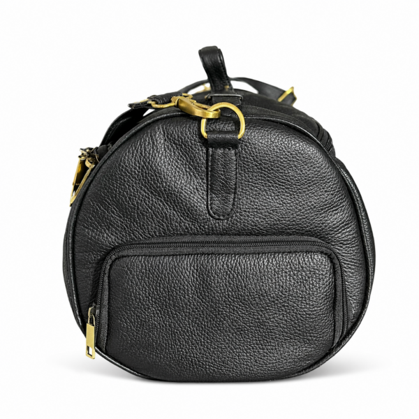 TANN IN Genuine Leather Gym Duffel Bag – Small & Large