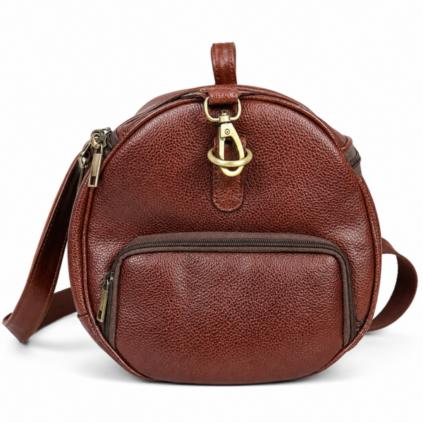 TANN IN Genuine Leather Gym Duffel Bag – Small & Large