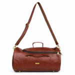 TANN IN Genuine Leather Gym Duffel Bag – Small & Large