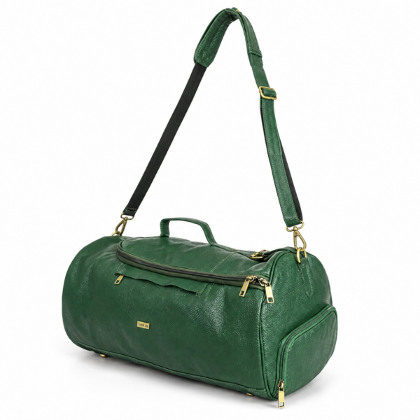 TANN IN Genuine Leather Gym Duffel Bag – Small & Large