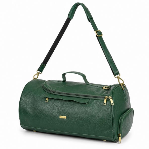 TANN IN Genuine Leather Gym Duffel Bag – Small & Large