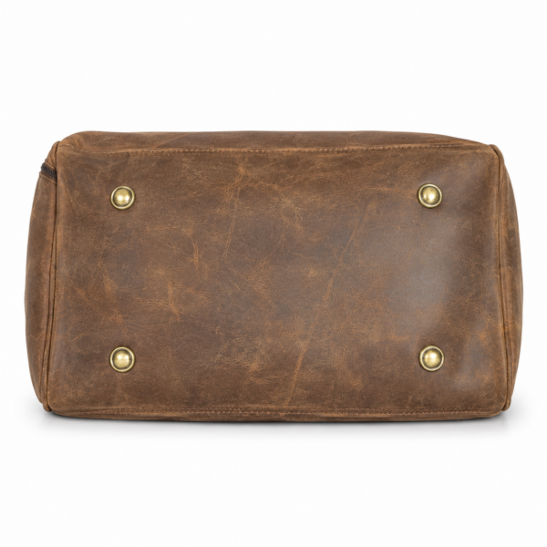 TANN IN Genuine Leather Gym Duffel Bag – Small & Large