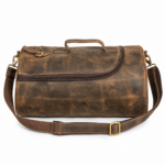 TANN IN Genuine Leather Gym Duffel Bag – Small & Large